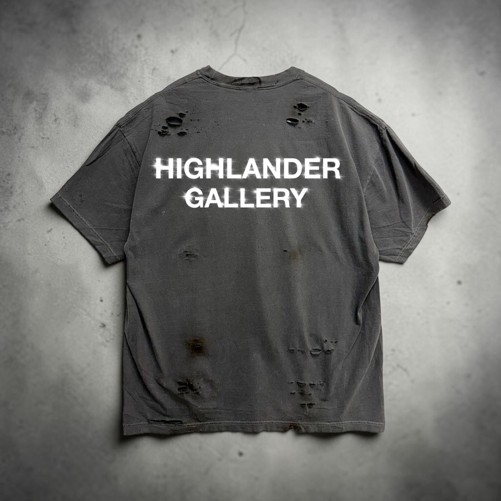 HIGHLANDER STUDDED LOGO TEE