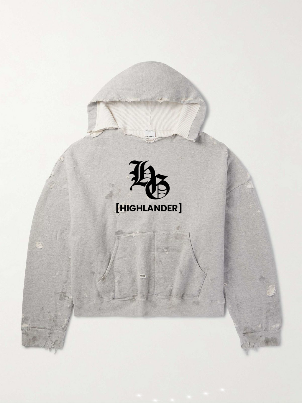 [HIGHLANDER] RAG HOODIE